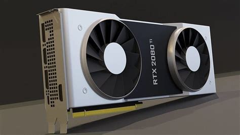 Nvidia Geforce Rtx 2080 Ti Free 3d Model Cgtrader