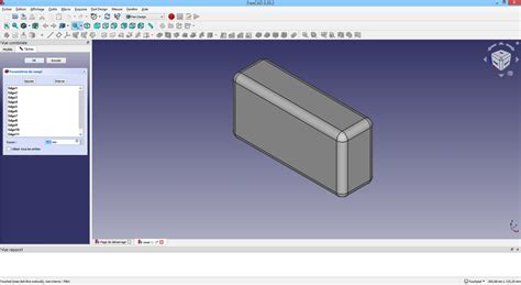 D Butant S Lectionner Une Ar Te Pour Faire Un Cong Freecad Forum