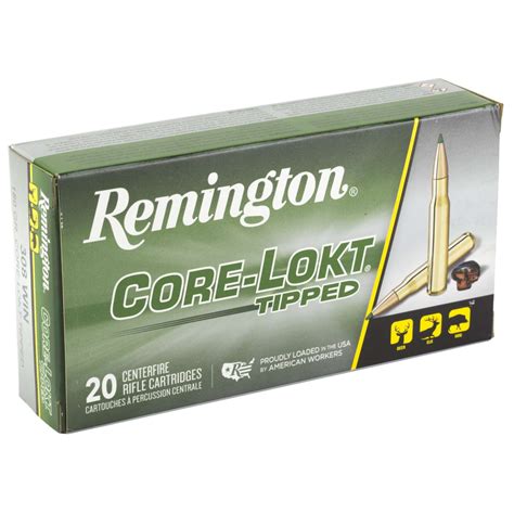 Remington Ammunition Core Lokt Rifle Ammo Win Gr Core