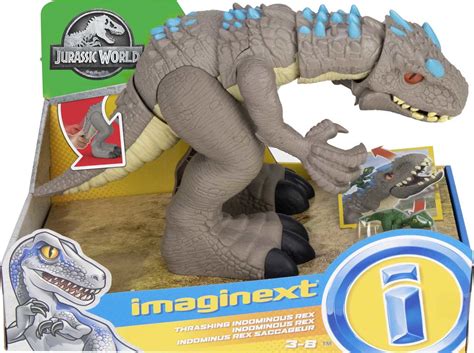 Buy Imaginext Jurassic World Indominus Rex Dinosaur Toy With Thrashing