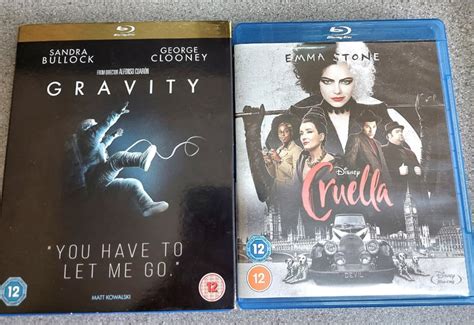 Gravity Blu Ray 2013 HMV Exclusive Edition With Slipcover And Disney