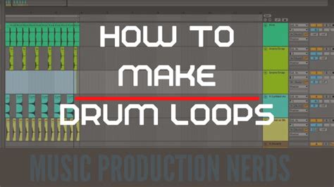 [Video Tutorial] How to Make Drum Loops (for Beginners)