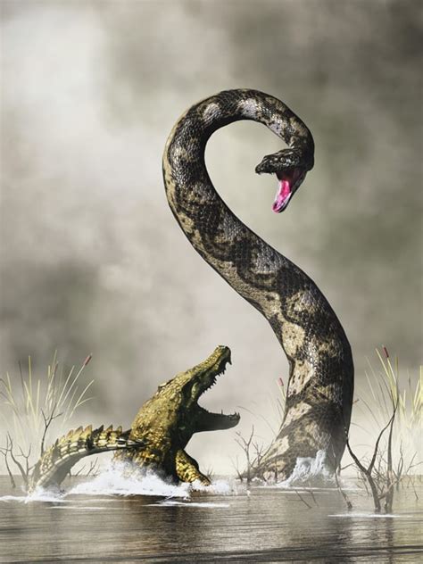 Epic Battles: The Largest Crocodile Ever vs. The Largest Snake - A-Z