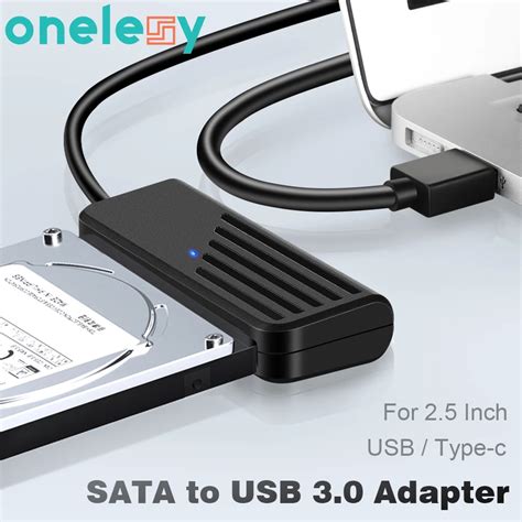 Onelesy Sata To Usb 30 Adapter Type C To Sata Cable 5gbps High Speed Data Transmission For 25