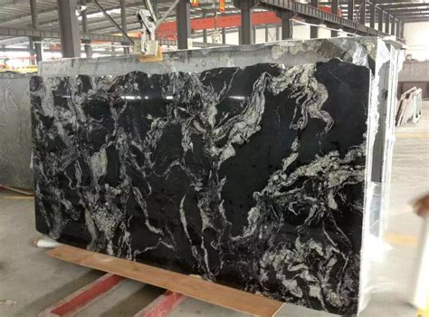 Granite Slabs Stone Slabs China Cosmos Black Granite Polished Slab