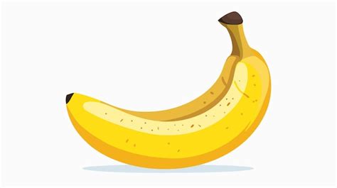 Modern Banana Logo Vector Illustration Premium AI Generated Vector