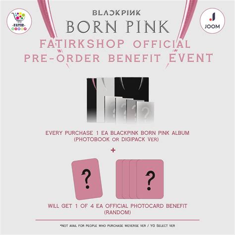 Купити Blackpink 2nd Album Born Pink Box Set Ver Joom