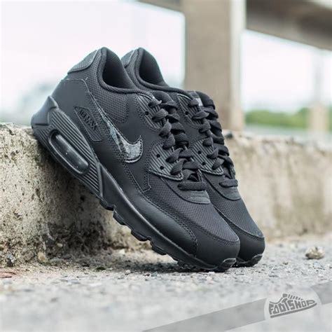 Nike Air Max 90 Mesh Gs Black Cool Grey Ceny I Opinie Ceneopl