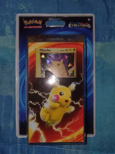 Carte Pok Mon Deck Pok Mon Pikachu Xy Evolutions Neuf Scell Sous