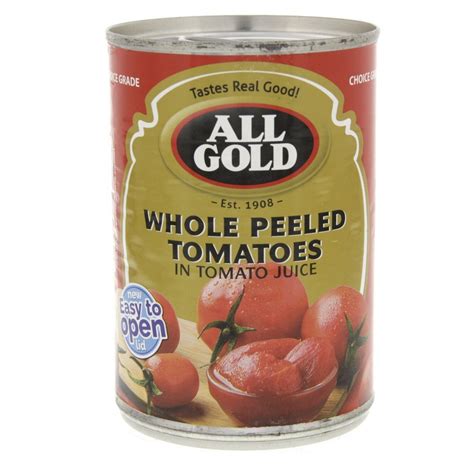 All Gold Whole Peeled Tomatoes In Tomato Juice 400 G Online At Best