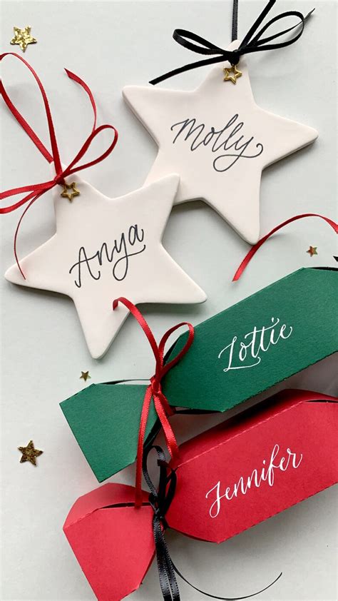 Personalised Christmas Crackers Party Favour Christmas Gift Fill Your