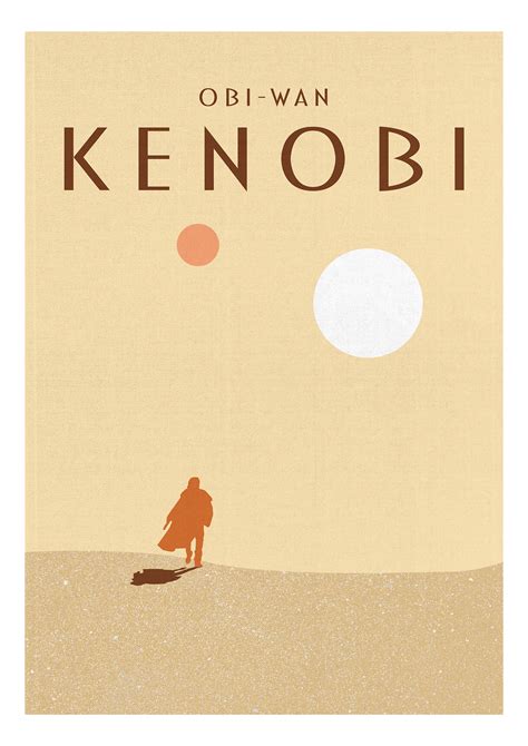 Obi-Wan Kenobi Poster on Behance