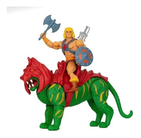 Kit Masters Of The Universe Origins He man Gato Guerreiro Frete grátis