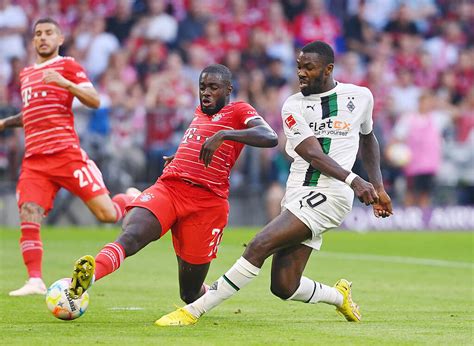 Noten Zum FC Bayern Gegen Gladbach Upamecano Patzt Schwer Musiala