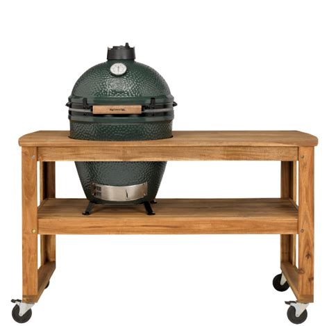 Big Green Egg Large Acacia Tafel Incl Wielen Bbq Green Egg Store