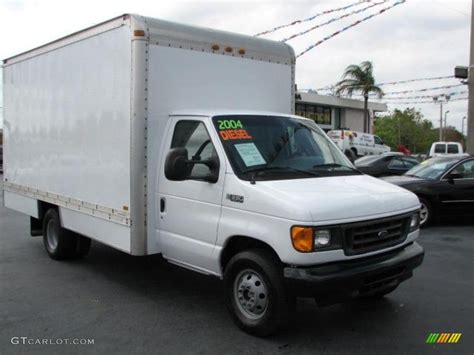 2004 Oxford White Ford E Series Cutaway E350 Commercial Moving Truck 47767856 Photo 16