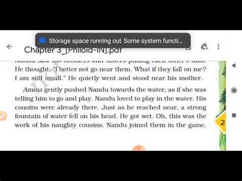 Class 4 NCERT EVS Chapter 3 A Day With Nandu Part 1 Full Hindi