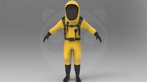 3D Model Hazmat Suit - TurboSquid 2108563