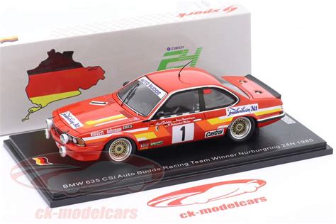 Spark 1 43 BMW 635 CSi 1 Winner 24h Nürburgring 1985 Auto Budde Team