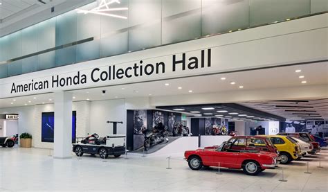 Honda Museum Photo Gallery with Racecars, Civics, Outboard Motors