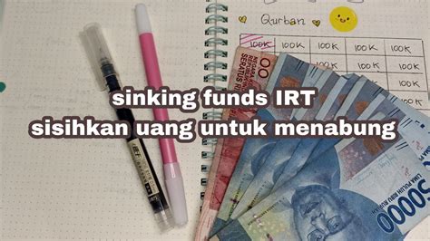 Sinking Funds Ibu Rumah Tangga Sisihkan Uang Untuk Menabung YouTube