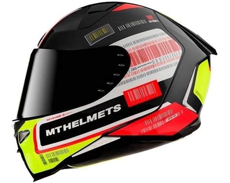 Casco Mt Revenge Rs A Negro Integral Mh S Meses Sin Intereses