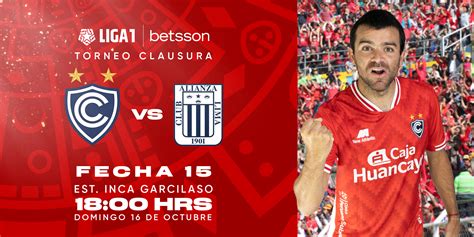 VAMOS PAPÁ CIENCIANO VS ALIANZA LIMA LIGA 1 CLAUSURA Teleticket