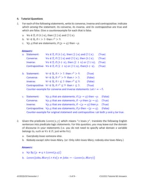 Solution Nus Cs Cs S Tutorial Solutions Studypool