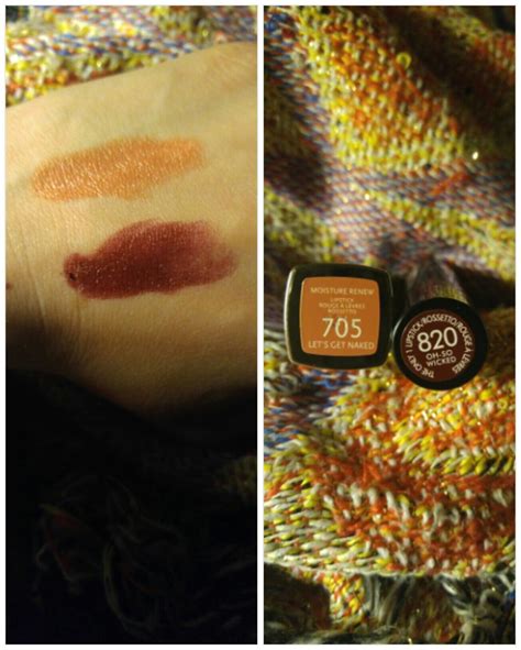 Rimmel Lipsticks In Let S Get Naked And Oh So Wicked