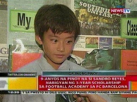 Bt Anyos Na Pinoy Nabigyan Ng Year Scholarship Sa Football