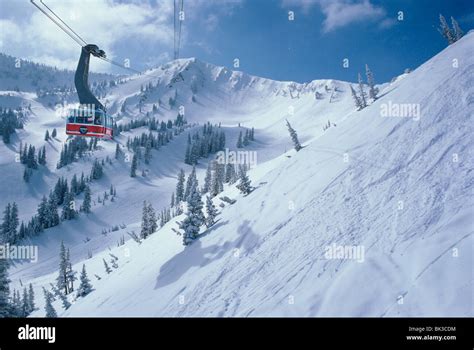 Snowbird Tram Snowbird Ski Snowboard Resort Wasatch Mountains Utah