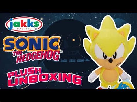 Jakks Pacific Classic Super Sonic Plush Unboxing Youtube