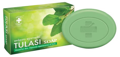 Sadguru Ayurveda Tulasi Soap 75g Pack Of 6 Amazon In Beauty