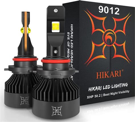 Hikari VisionPlus 9012 Hir2 LED Bulbs Color Temperature Specs