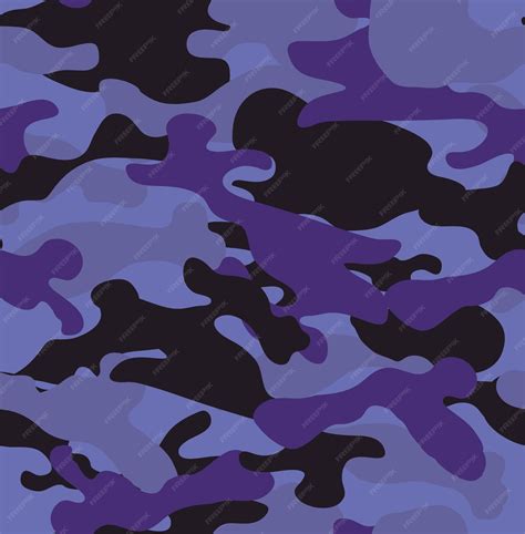 Purple Camouflage Background