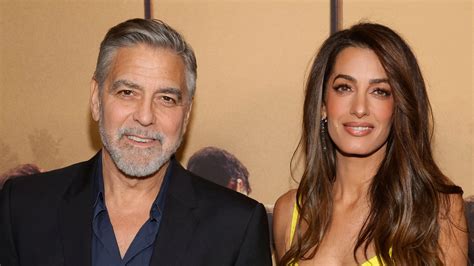 George Et Amal Clooney Ne Sortent Presque Plus De Chez Eux Leur Vie