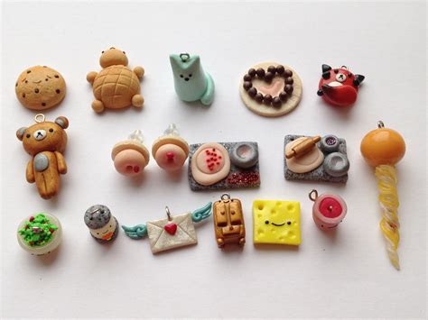 Cute Polymer Clay Charms