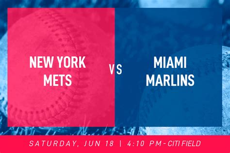 New York Mets Vs Miami Marlins Predictions And Odds Jun 18 2022