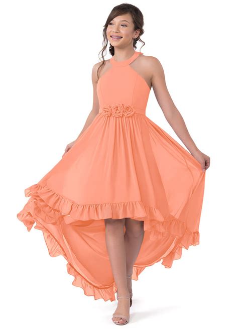 Sunset Azazie Hermione Jbd Junior Bridesmaid Dresses Azazie