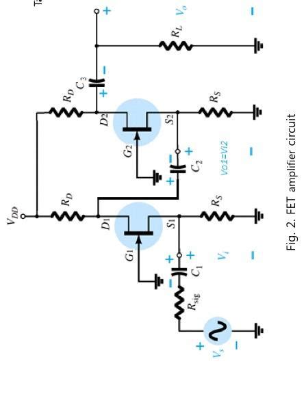 Solved Fig 2 Fet Amplifier Circuit