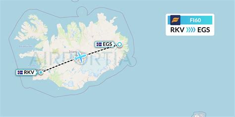 FI60 Flight Status Icelandair Reykjavik To Egilsstadir ICE60