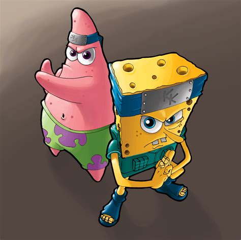 Spongebob And Patrick The Fighters Spongebob Wallpapers Cute Spongebob Wallpapers