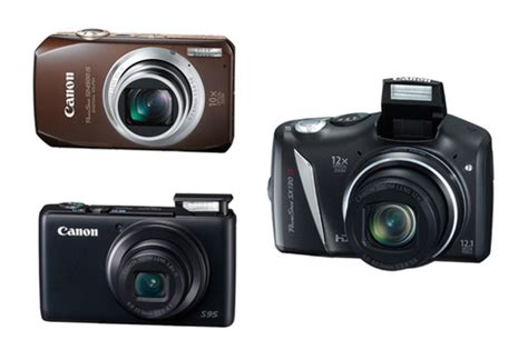 Three Canon point and shoot cameras announced - Photo Rumors