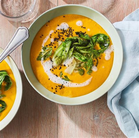 Kalte M Hrensuppe Mit Kokosschaum Rezept Essen Und Trinken