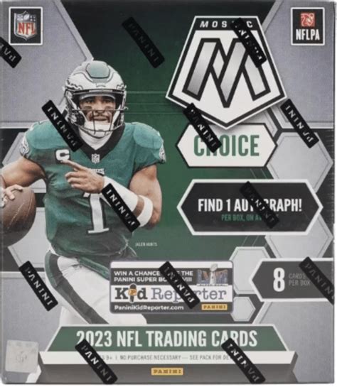 2023 Panini Mosaic Choice Football Hobby Box Froggers House Of Cards