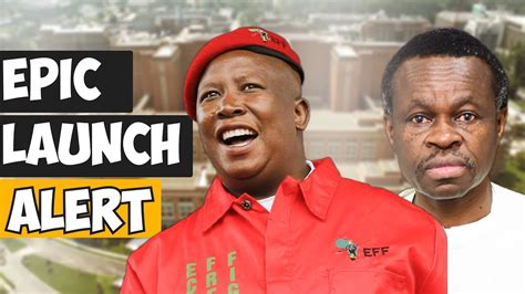 PLO LUMUMBA JULIUS MALEMA TO LAUNCH PAN AFRICAN INSTITUTE TODAY IN