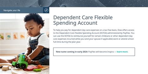 Dependent Care Flexible Spending Account Dow Benefits Guide 2024