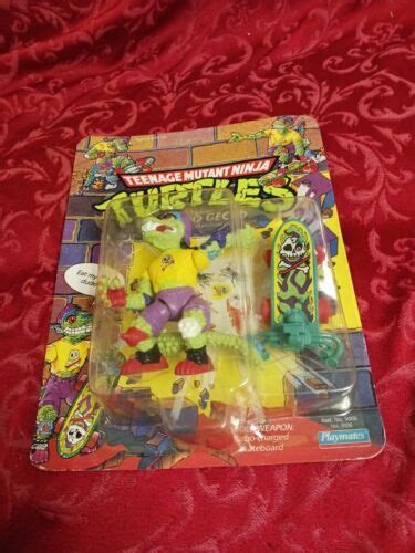 Rare Playmates TMNT Mondo Gecko action figure 1990 Sealed unpunched vtg ...