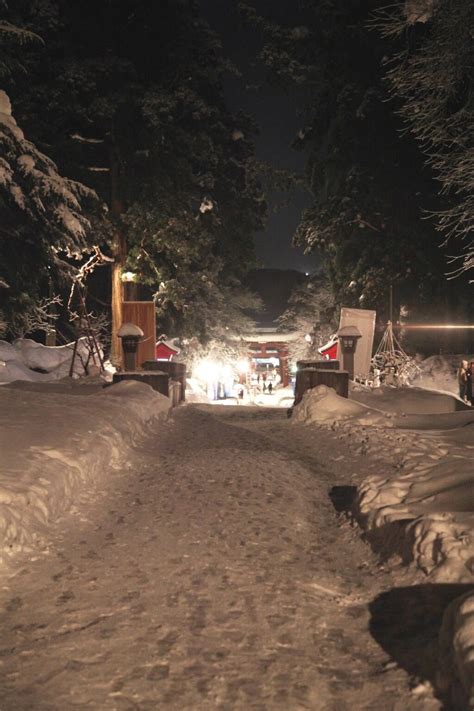 圧倒的に清らかな美しさ 雪の岩木山神社の風景 冬の岩木山神社 初詣の風景 Japan Web Magazine