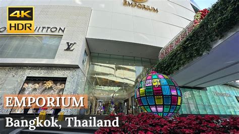 Bangkok Emporium Mall Luxury Shopping Mall On Sukhumvit Road